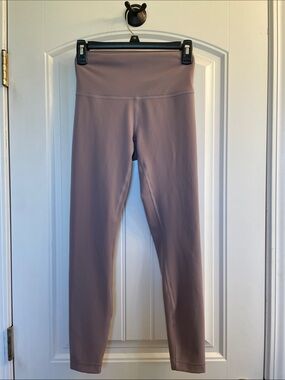 Lululemon Athletica High-Rise Leggings with drawstring